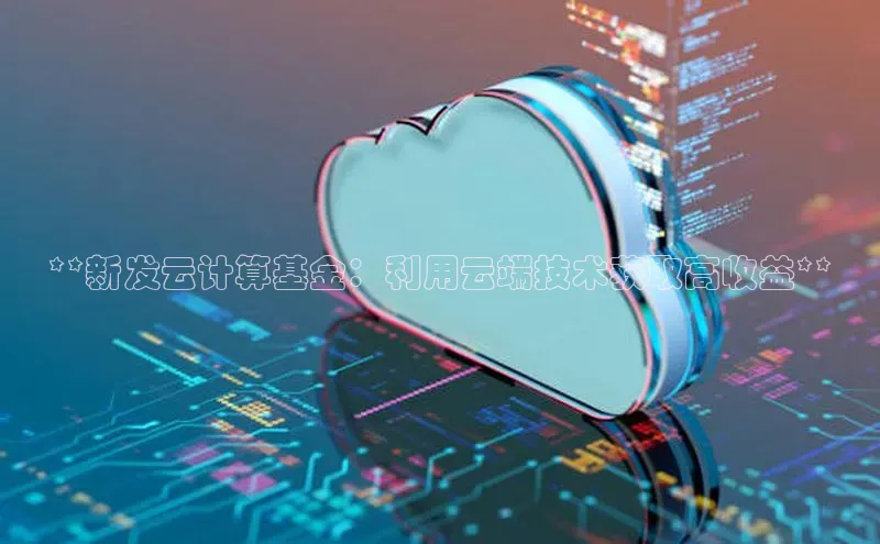 意昂体育4百度健康**新发云计算基金：利用云端技术获取高收益**