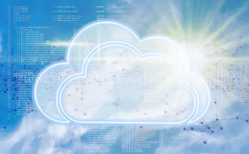 EON4ARGA公司**什么是弋江云计算：面向企业的云服务指南**