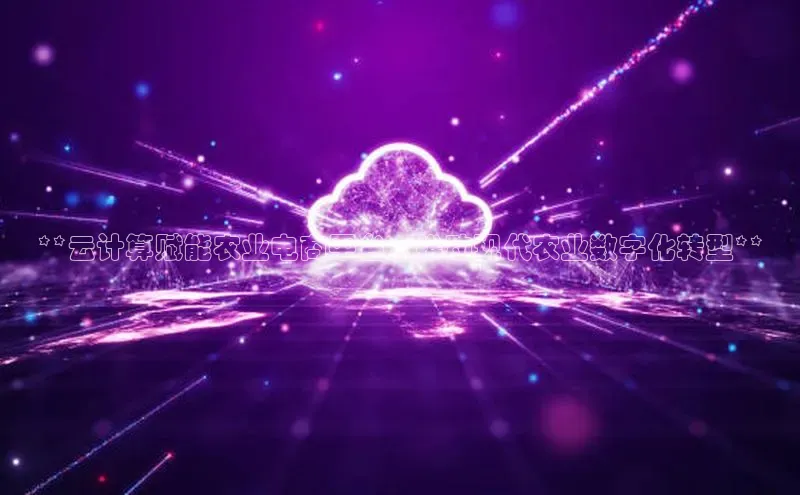 EON体育4猫眼**云计算赋能农业电商平台，推动现代农业数字化转型**