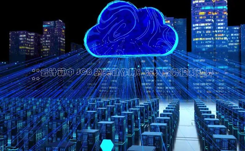 意昂4代理百度翻译App**云计算中 SCB 的关键作用：深入服务控制边界
**
