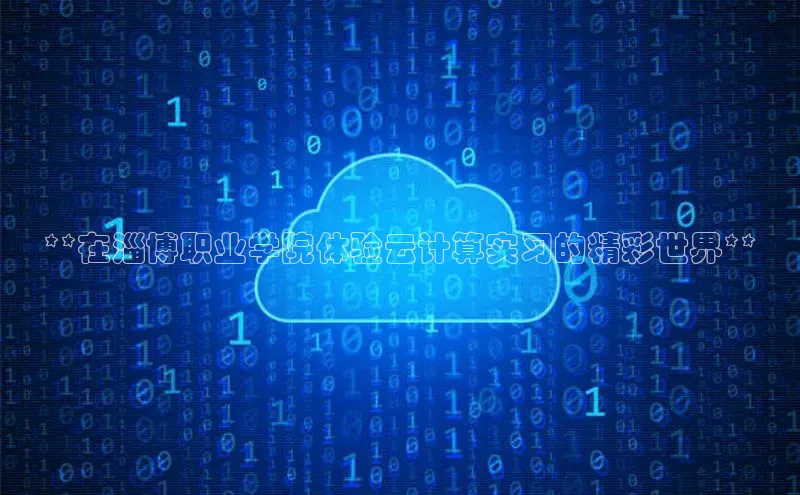 意昂体育4百度健康**在淄博职业学院体验云计算实习的精彩世界**