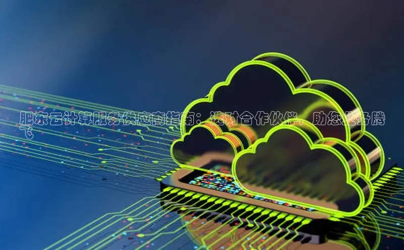 意昂体育4代理观星盘肥东云计算服务供应商指南：选对合作伙伴，助您业务腾
飞