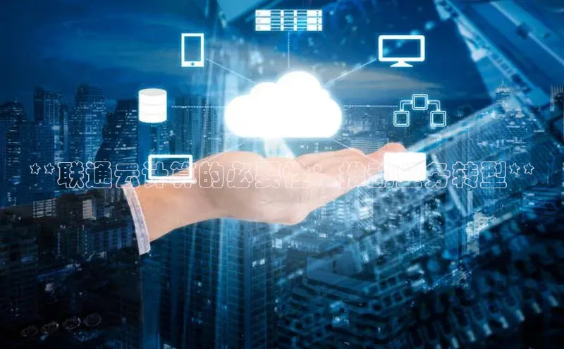 EON4小红书**联通云计算的必要性：推动业务转型**