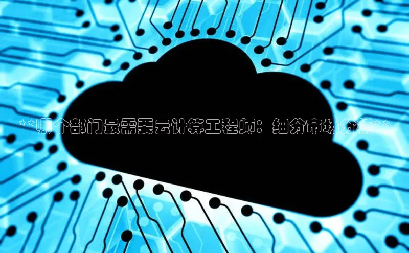 EON4招商视觉中国**哪个部门最需要云计算工程师：细分市场分析**