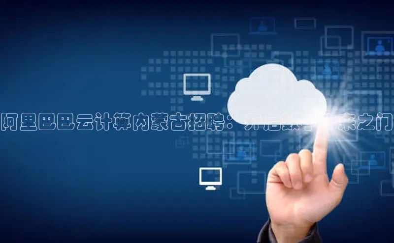 EON4ARGA公司阿里巴巴云计算内蒙古招聘：开启数字未来之门